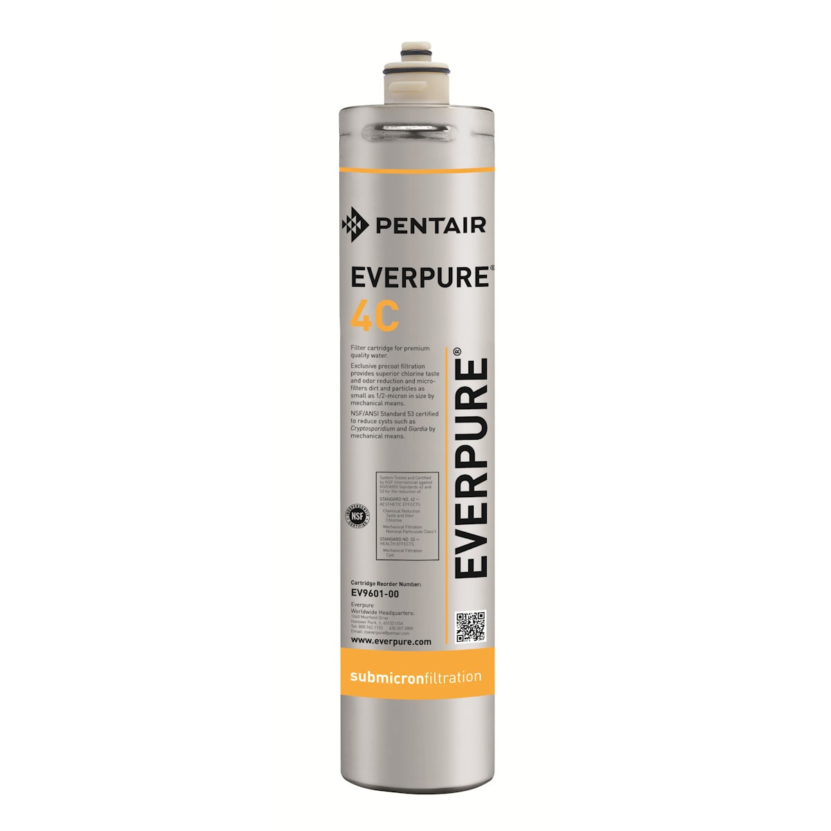 Everpure 4C Cartouche filtrante de rechange pour eau